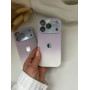 Ніжно-рожевий чохол омбре з логотипом і захистом камери для iPhone 17 Pro